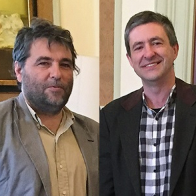 Luis Babiano e Alexandre Carrodeguas