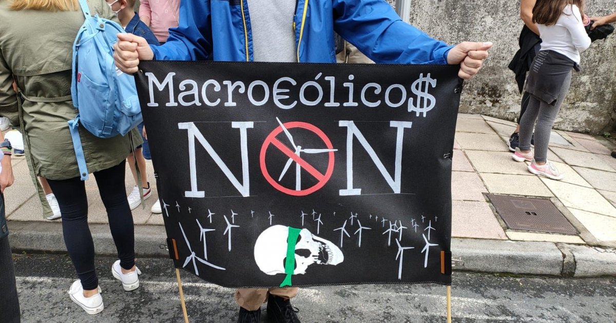 A proliferación de macroparques multiplica as plataformas veciñais contra o modelo eólico en Galicia - Vimarsana News