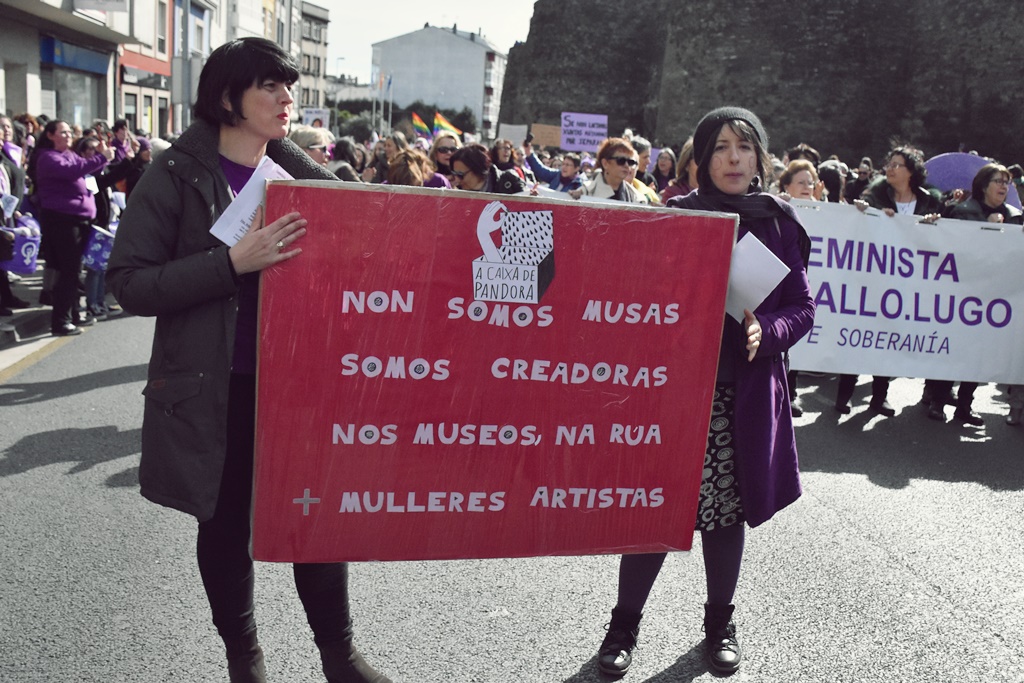 Manifestación do feminismo galego Lugo - 3M. Galiza Contrainfo
