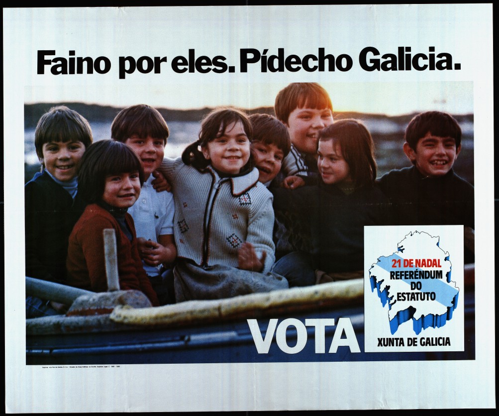 Cartel do referendo autonómico de 1980