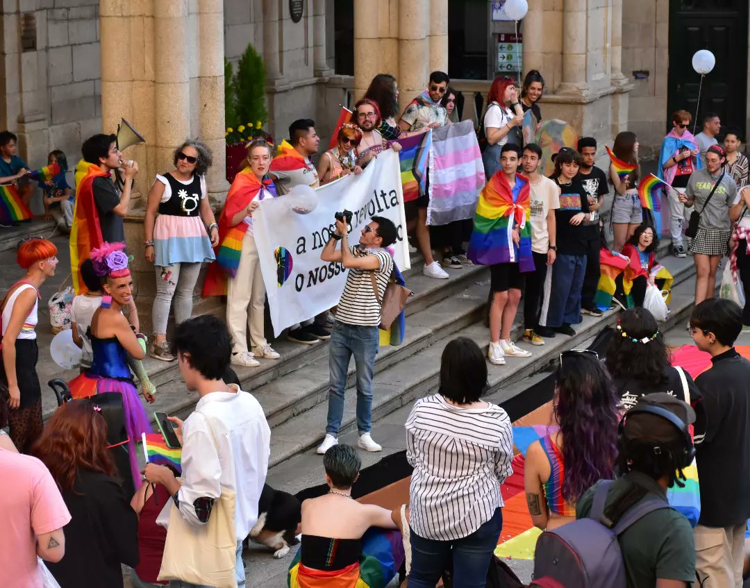 Manifestación do Orgullo en Ourense en 2022
