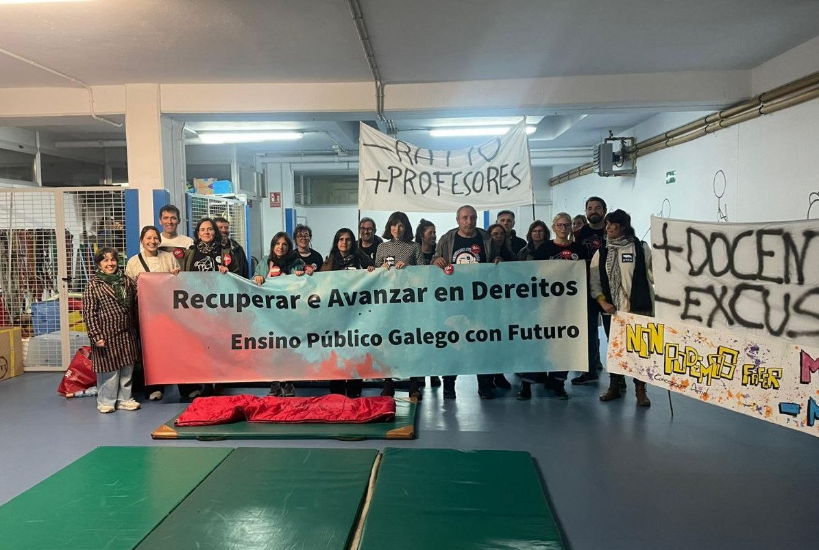 Peches e mobilizacións pola folga do profesorado