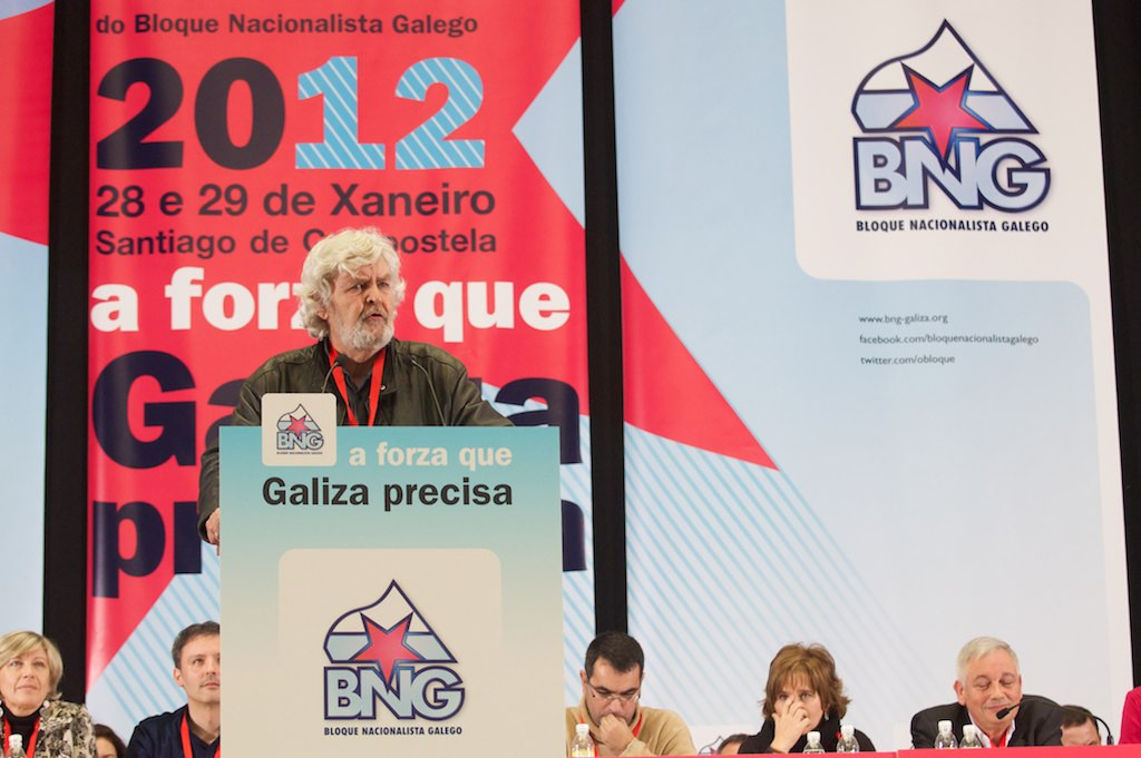 Xosé Manuel Beiras intervén ante o plenario da Asemblea