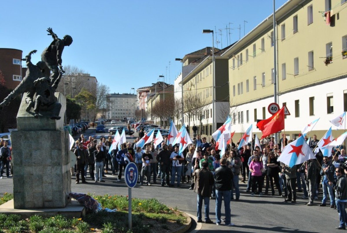 A manifestación da CIG en Ferrol