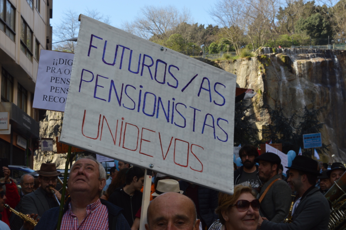 Manifestación das Marchas da Dignidade na Coruña